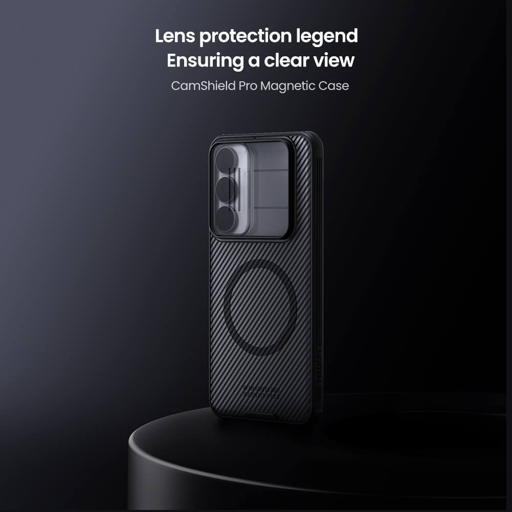 Чехол-крышка NILLKIN для Samsung Galaxy S25 FE (S25 Fan Edition) (серия CamShield Pro Magnetic case Clear version)